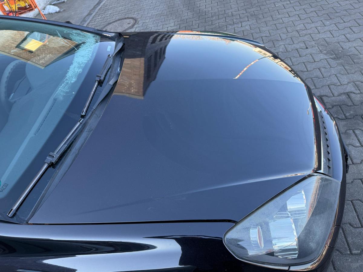 Opel Astra H GTC original Motorhaube Z20R Saphirschwarz Metallic BJ09